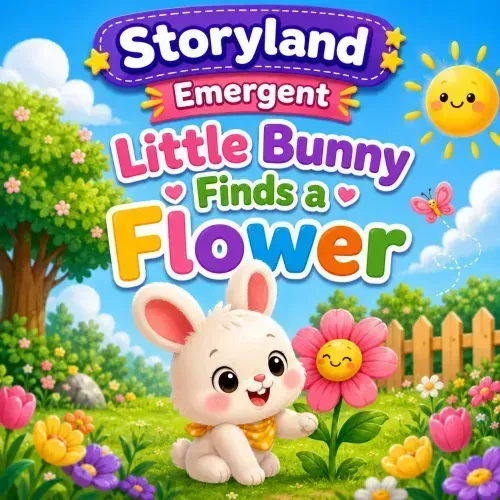 Little Bunny Finds A Flower