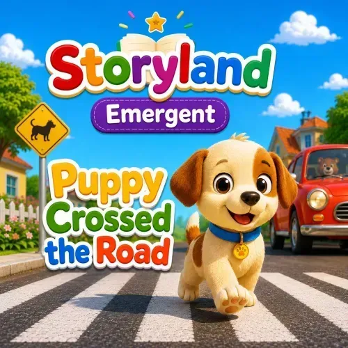 Puppy Crossed The Road