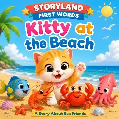 Kitty at the Beach