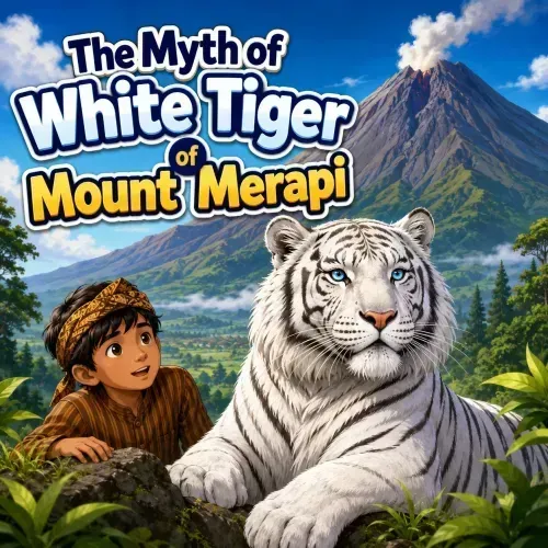 The Legend of White Tiger of Mount Merapi